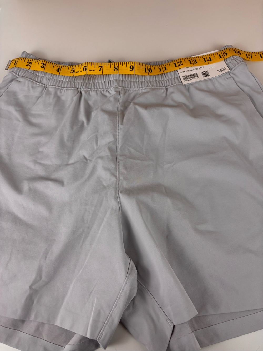 uniqlo Men stretch active shorts Light Gray Athletic Shorts - Picture 12 of 17